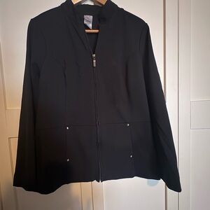 Just My Size Black Women's Blazer